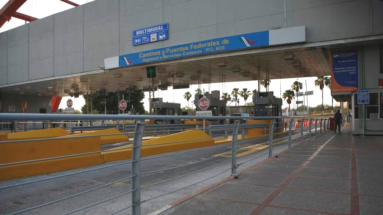 Border Crossing into Matamoros.