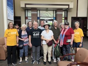 No-Kings-Day-Emersonians Emerson group at No Kings Day protest