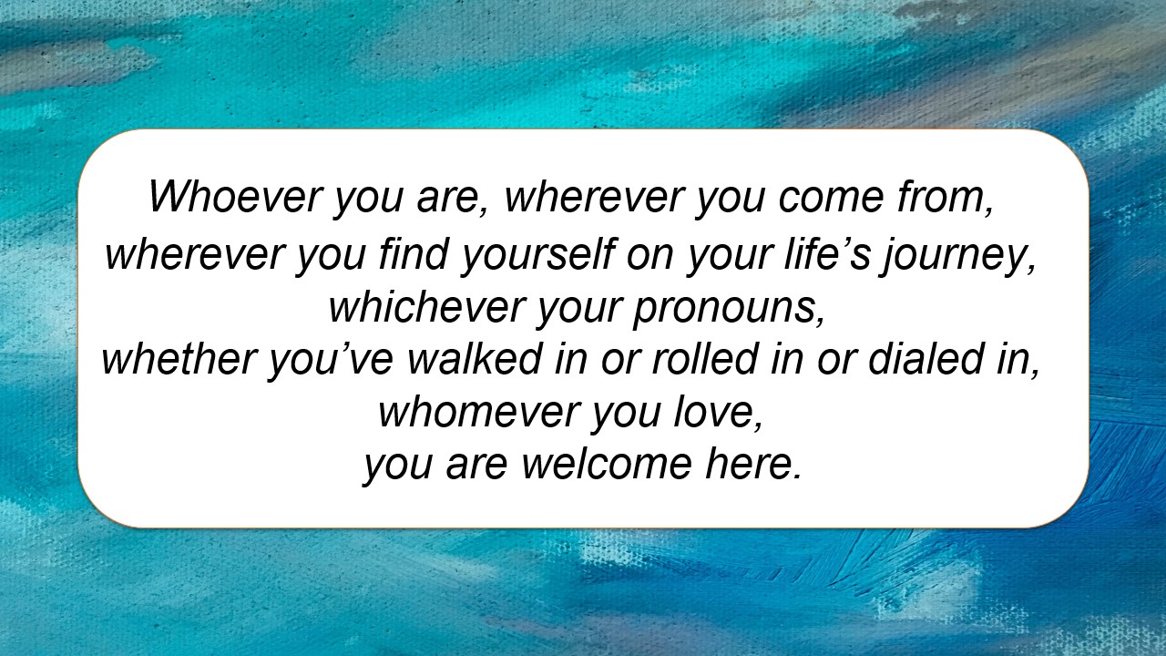 Welcoming-words